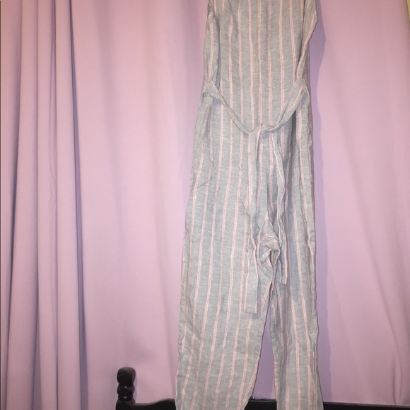 Offon linen shoestring jumpsuit - Picture 14 of 14
